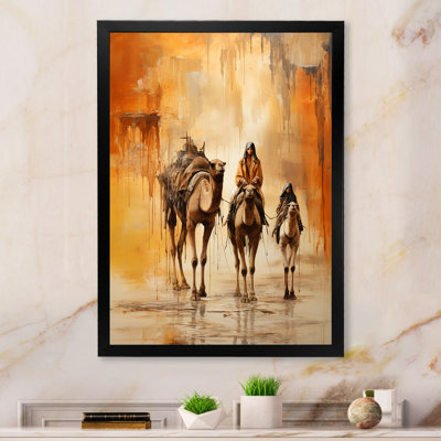 Arabic Journey Along The Silk Road II - Arabic Art Wall Art