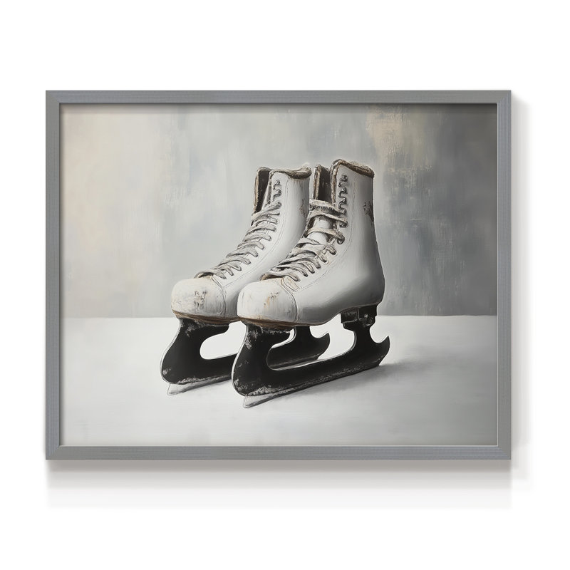 Art de Noël - DCCCLxx - reproduction encadrée, Gris, H 16 po x l 20 po