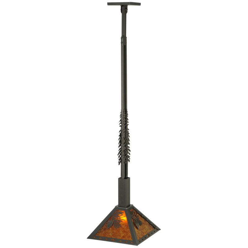 Rustic Lodge 1 - Light Pendant, 49" H x 17" W x 17" D