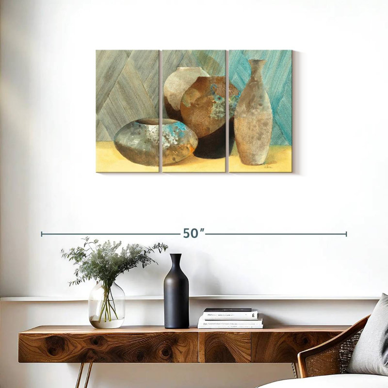Senne Raku Study, 20" H x 33" W