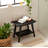 Bamboo 19.5"W Slat Spring Shower Bench-133941105