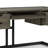 Hampden Solid Wood Iron Writing Desk