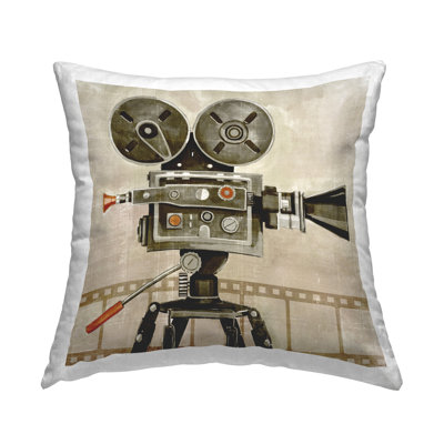 Coussin décoratif en polyester avec housse de coussin carré Grace Popp