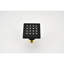 Luminaire de douche noir mat de 10 pouces avec pomme de douche carrée, douche à main, jets de corps et 3 valves d'équilibre incluant