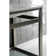 Quadras Ceramic Rectangular Console Bathroom Sink with Overflow