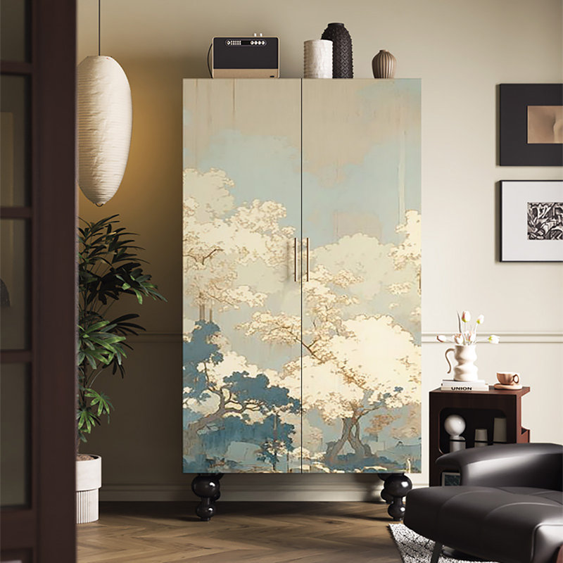 Garde-robe de chambre à coucher rétro