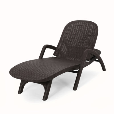76.5" Long Reclining Single Chaise by Latitude Run