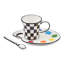 Artist Palette Mug & Saucer Set