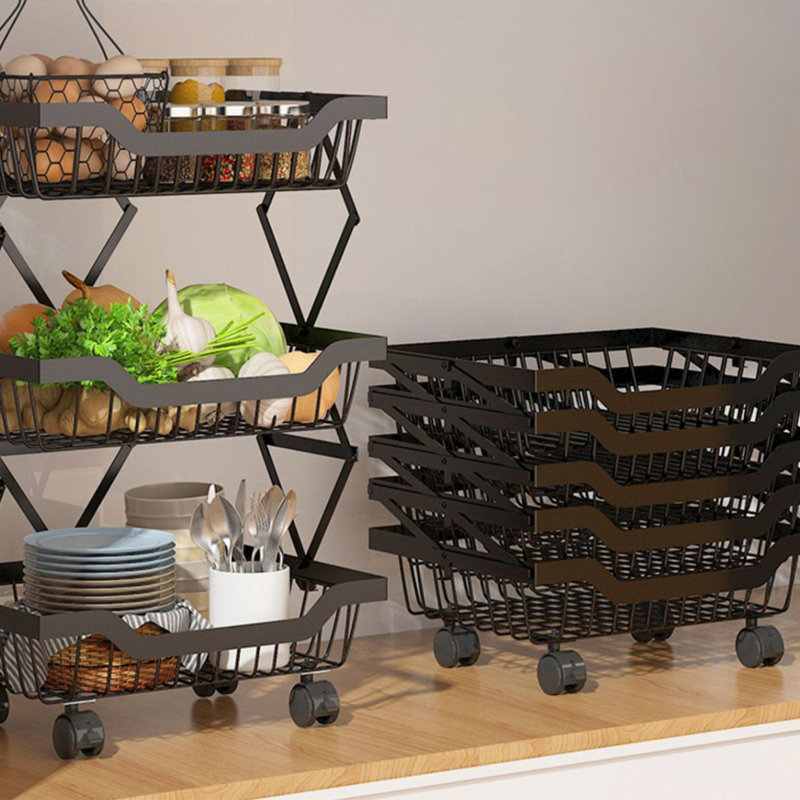 22'' H x 13.8'' W Utility Cart with Wheels