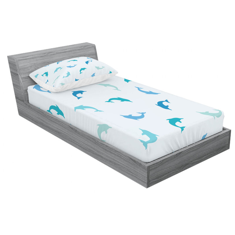 Microfiber Sheet Set, Twin XL Sheet Set with Fitted Sheet