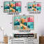 Ensemble d'art mural Barbeau - City Buildings-107192384-107192375