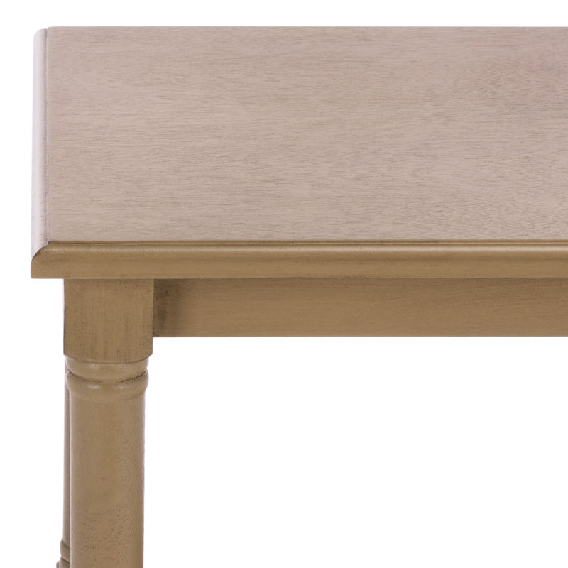 Table de bout avec rangement Rutherford, Brun désert