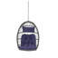Fauteuil suspendu en rotin