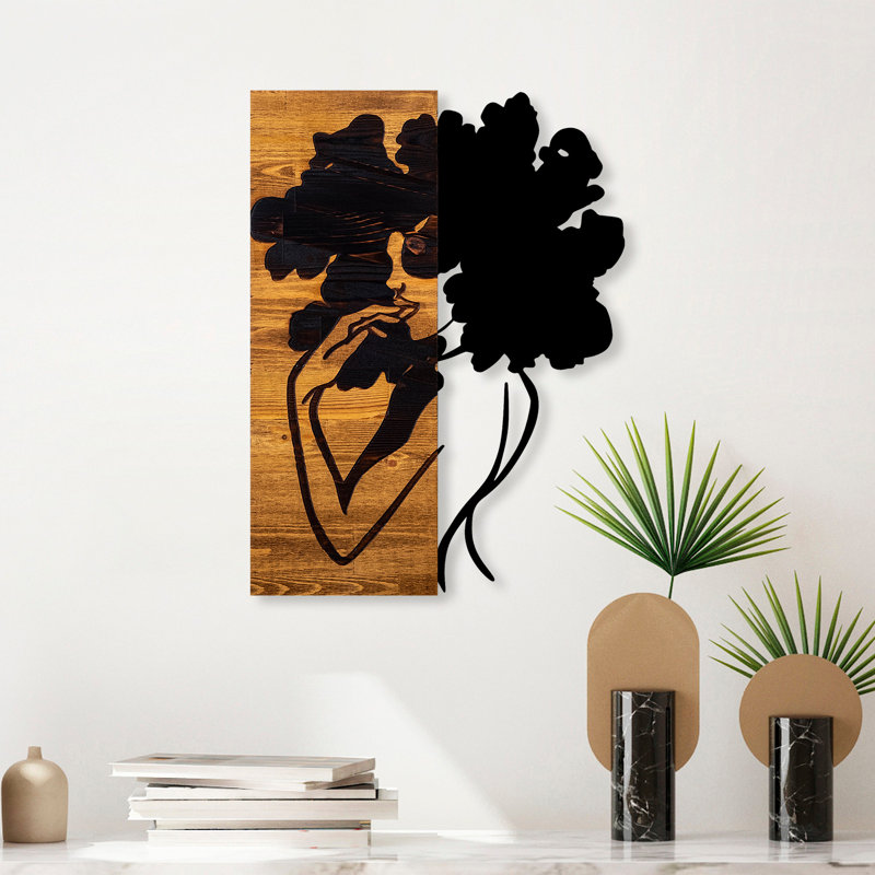 Décoration murale en bois