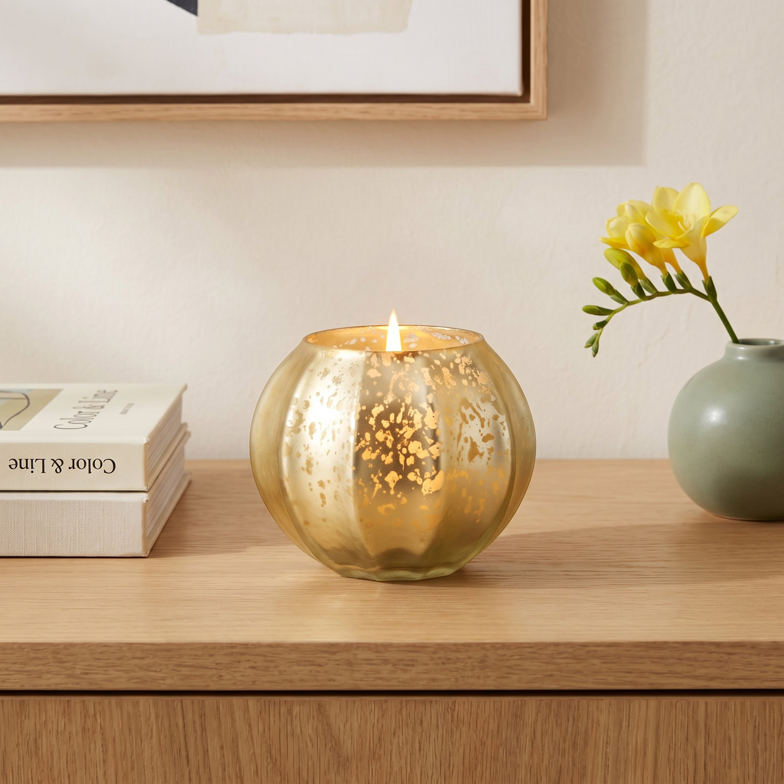 Pumpkin Scented Jar Candle
