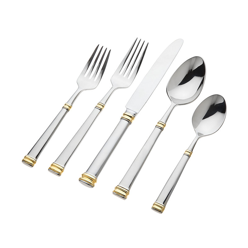 Ensemble de couverts 45 pièces Bramasole, service pour 8, Service pour 8