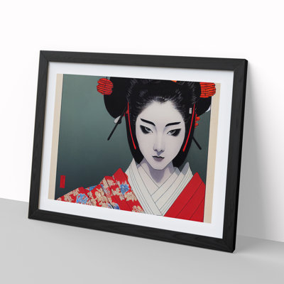 Spellbinding Geisha - Single Picture Frame Print
