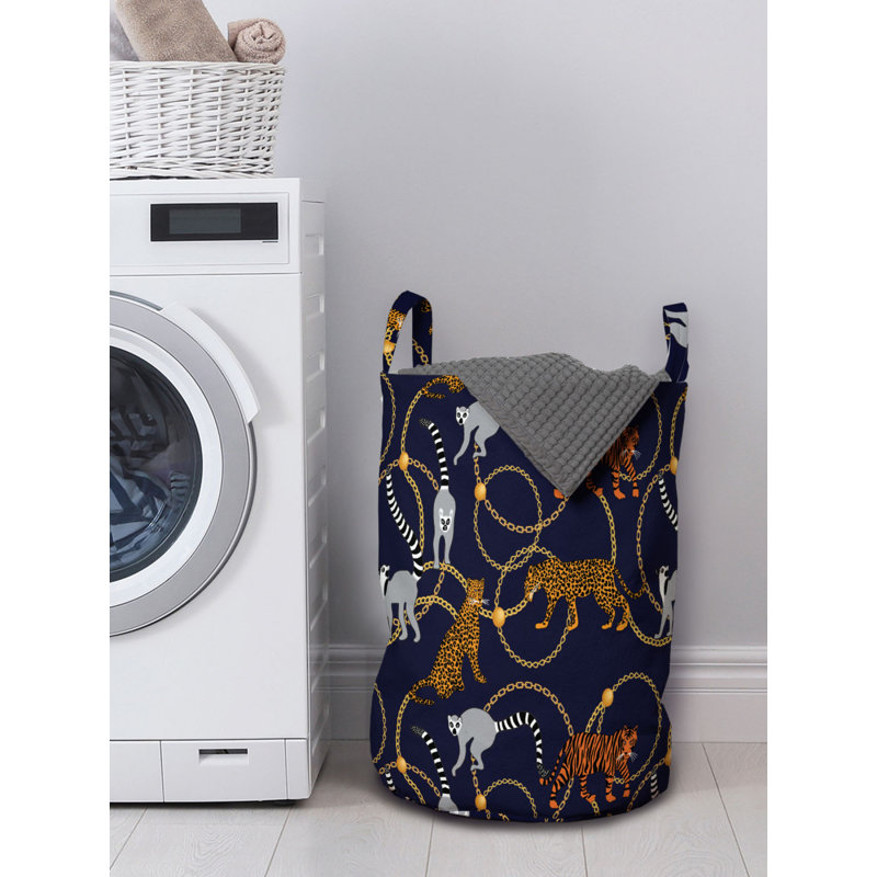 Fabric Laundry Bag with Handles