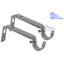 Support de tringle à rideaux Meriville pour tringle 3/4 "-95722121