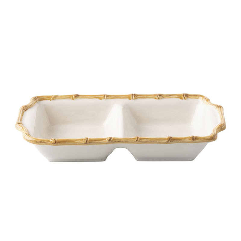 Bamboo 10" Double Section Server - Natural