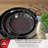 Magefesa 18-Inch Enameled Steel Paella Pan - 46 cm - 12 Servings, Ideal for Outdoor Cooking and Making Your Own Traditional Valencian Paella, Easy Cleaning-14447210