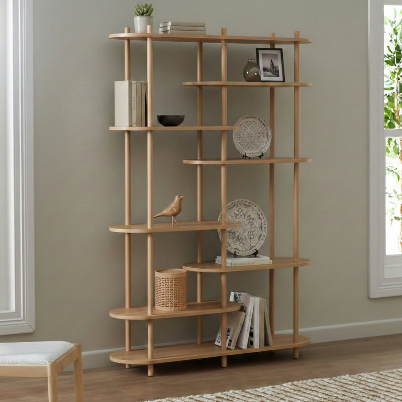 Betty 170 cm H x 140 cm W Standard Bookcase