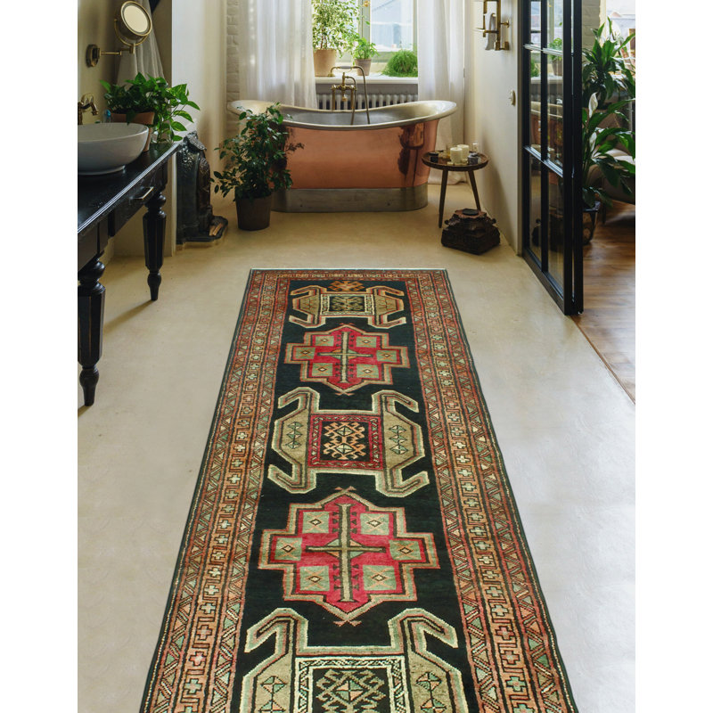 Khylar Distressed Muhyeed Charcoal Runner