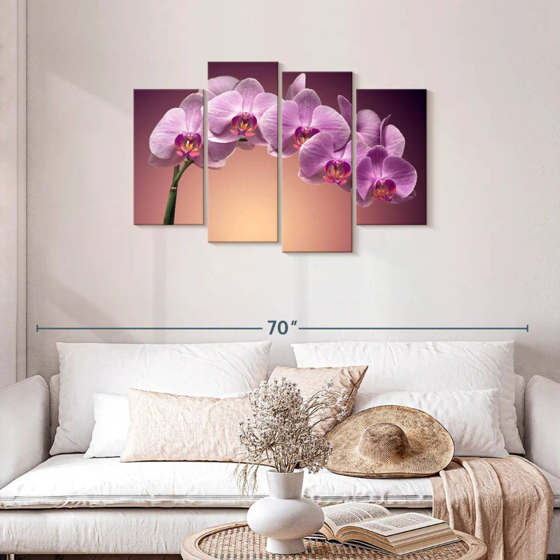 Harnek Magenta Orchids