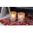 Flameless Candle with Glass Holder