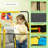 Qaba Hexagon Kid / Toddler Trampoline with Trampoline Handlebar