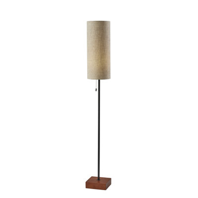 Henleaze 62'' Black Traditional Floor Lamp