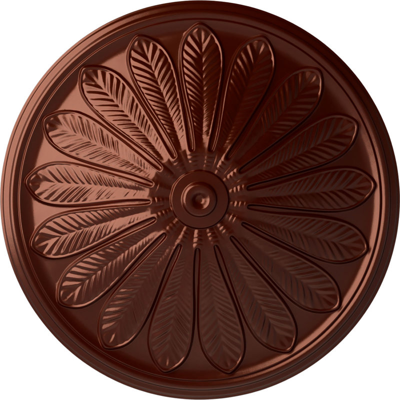 Médaillon de plafond Endurathane Brontes, diamètre extérieur 25 1/2 po x P 5 1/2 po (convient aux auvents jusqu'à 3 5/8 po)
