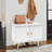 Shoe Storage Bench Freestanding Shoe Changing Bench With Cabinet Storage For Living Rooms, Entrances, Corridors, Hallways-1651464039