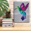 «Hummingbird» par Artpoptart, art mural sur toile-2103338499