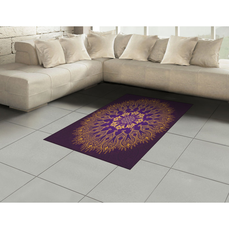 Huey Oriental Hand Woven Area Rug, Rectangle 120 x 180cm