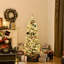 Lighted Artificial Pine Christmas Tree-1237803786