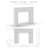 Reeded Cast Stone Fireplace Surround with Bullnose Hearth-104097438-104097442