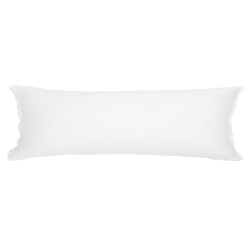 Hunter Body Pillow with Insert, White