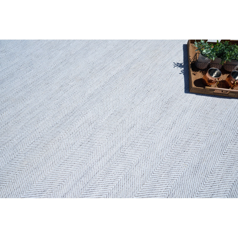 Bintan Chevron Area Rug, Runner 3' x 8'
