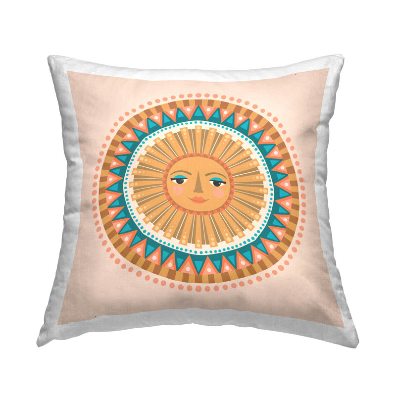 Polyester Throw Square Pillow Cover & Insert