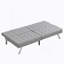 Canapé-lit polyvalent en bois avec pieds en acier inoxydable pour des espaces de vie élégants-835144558