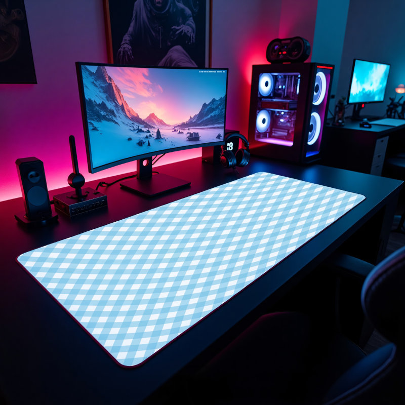 Polyester Desk Pad, 31.5x15.5
