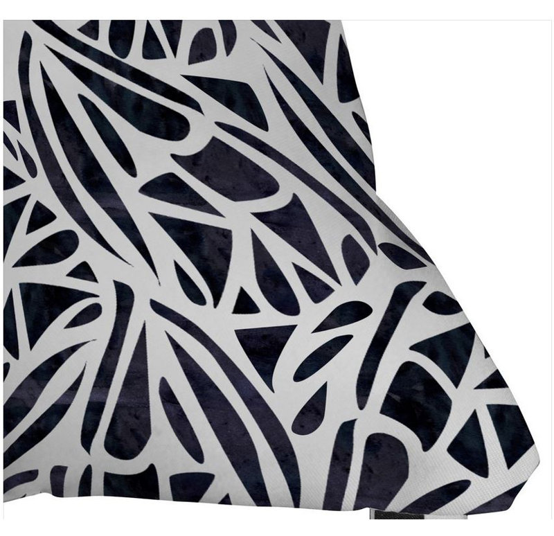 Coussin extérieur, 18 po x 18 po, Noir