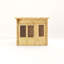 Mercia 10ft x 10ft Curved Roof Log Cabin (44mm)