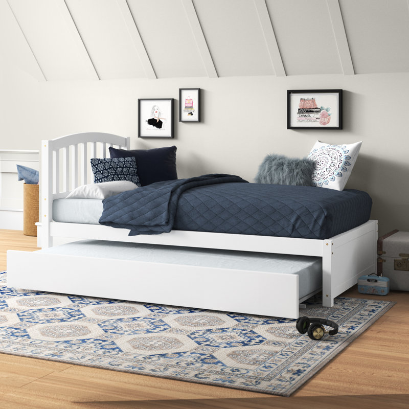 Antenore Solid Wood Daybed, White