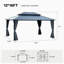 131.9'' W x 179.1'' D Aluminum Canopy