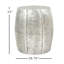 Table d'appoint D16.8X22 "Vanora