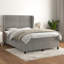 Boxspring Bed Jonassaint with Topper-737732320-737732321