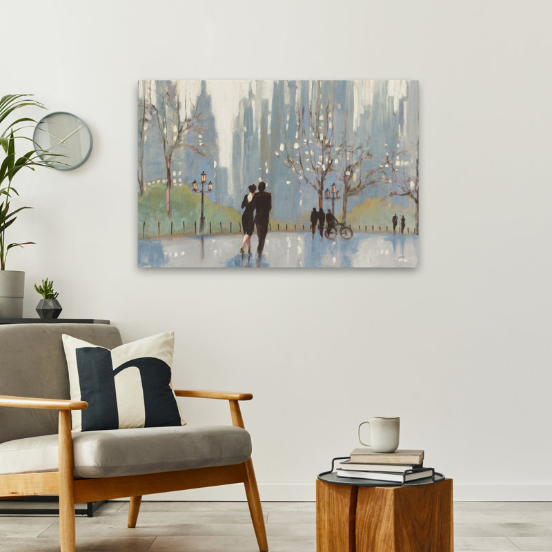 Une soirée contemporaine et française, H 36 po x l 24 po