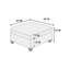 Ensemble de canapé modulaire modulaire 6 pièces pour salon modulaire en U 2K-1538445047